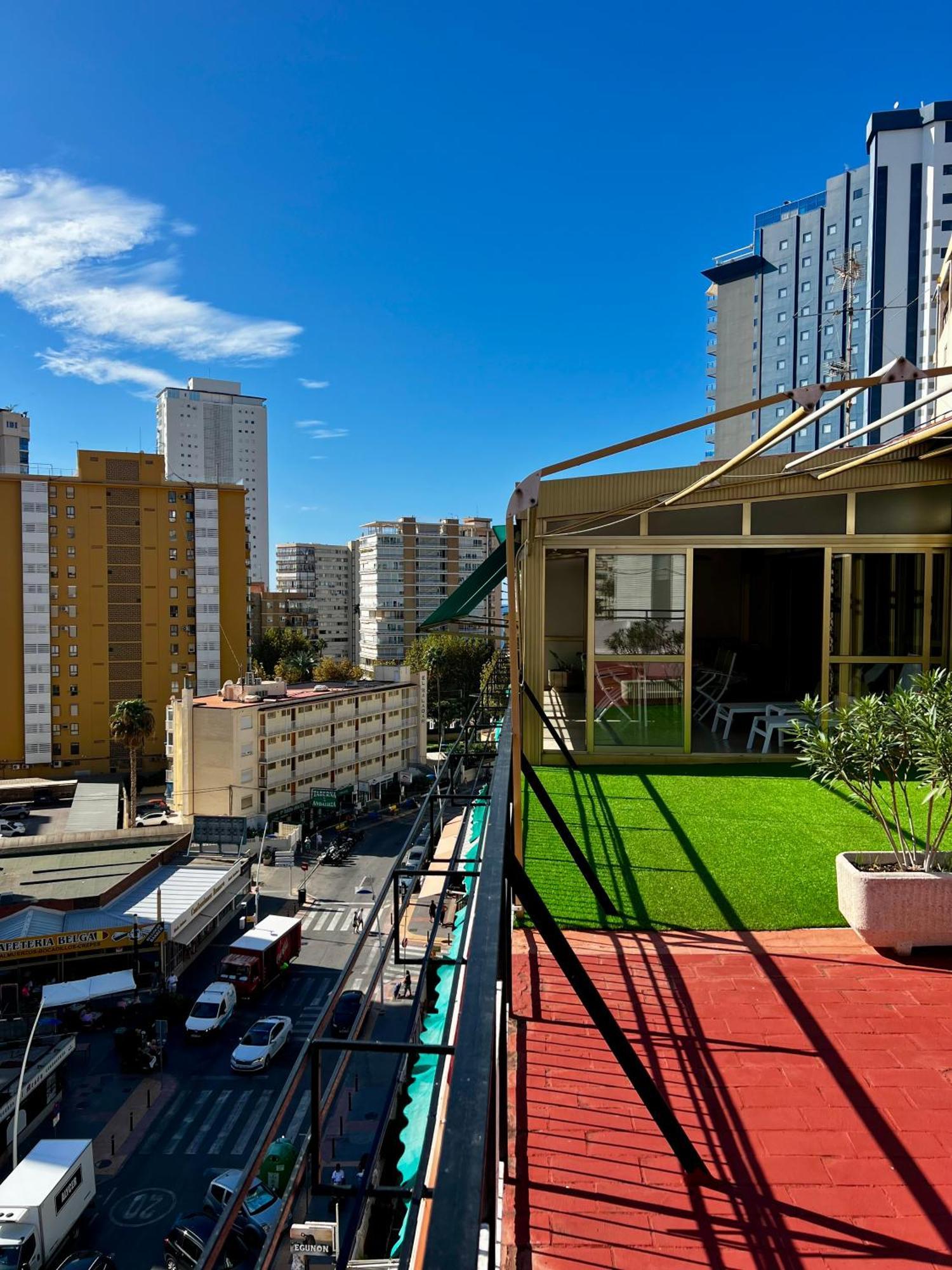 Donabeach Penthouse Benidorm Bagian luar foto